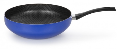 Frigideira Wok Atiaderente 28 Azul